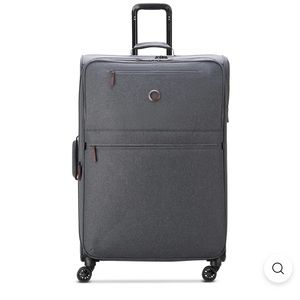 Delsey Maubert 2.0 large checked expandable luggage